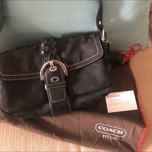 Coach purse in black